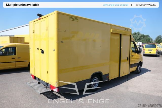 Boxvogn mercedes-benz SPRINTER 310 CDI MAXI EURO-5 KOFFER DURCHGANG REGALE KAMERA SERVICE