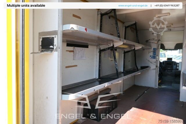 Boxvogn mercedes-benz SPRINTER 310 CDI MAXI EURO-5 KOFFER DURCHGANG REGALE KAMERA SERVICE