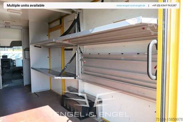 Boxvogn mercedes-benz SPRINTER 310 CDI MAXI EURO-5 KOFFER DURCHGANG REGALE KAMERA SERVICE