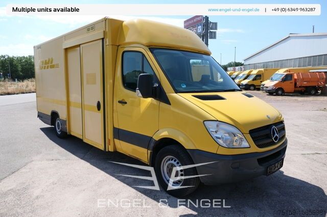 Boxvogn mercedes-benz SPRINTER 310 CDI MAXI EURO-5 KOFFER DURCHGANG REGALE KAMERA SERVICE