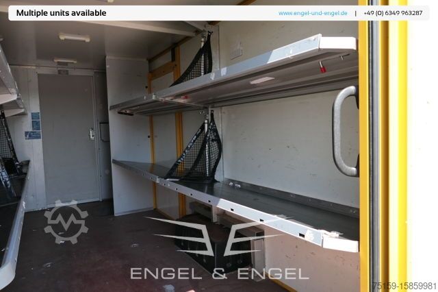 Boxvogn mercedes-benz SPRINTER 310 CDI MAXI EURO-5 KOFFER DURCHGANG REGALE KAMERA SERVICE