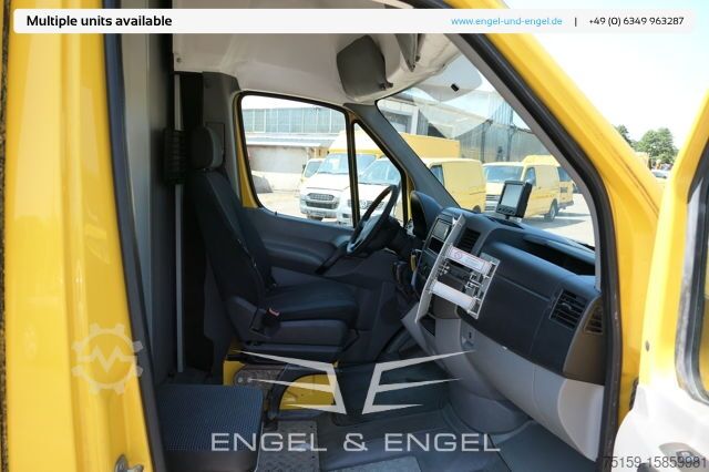 Boxvogn mercedes-benz SPRINTER 310 CDI MAXI EURO-5 KOFFER DURCHGANG REGALE KAMERA SERVICE
