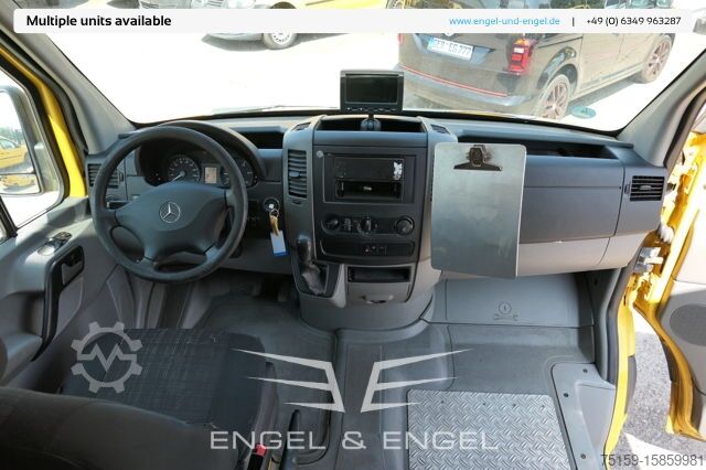 Boxvogn mercedes-benz SPRINTER 310 CDI MAXI EURO-5 KOFFER DURCHGANG REGALE KAMERA SERVICE