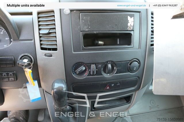 Boxvogn mercedes-benz SPRINTER 310 CDI MAXI EURO-5 KOFFER DURCHGANG REGALE KAMERA SERVICE