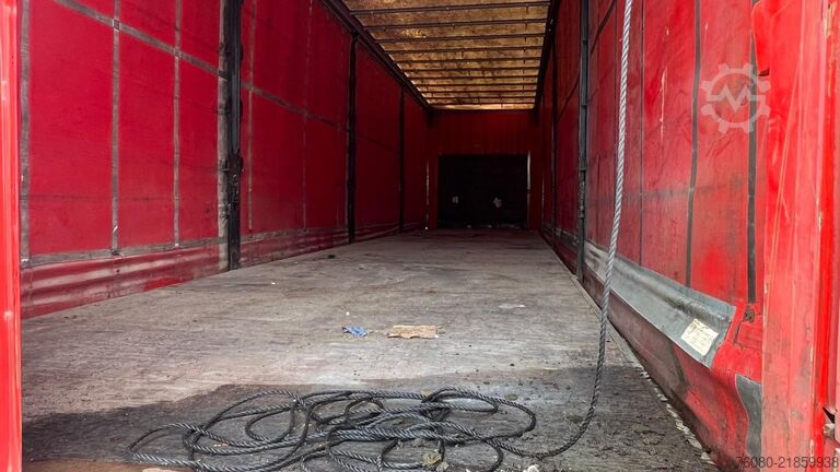 Lonas deslizantes Krone SDP27 (SAF AXLES / DISC BRAKES / BELGIAN TRAILER)