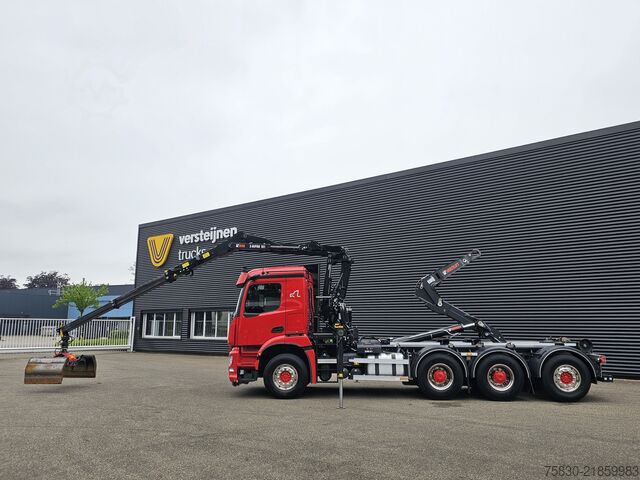 Hook arm system Mercedes-Benz AROCS 3645 8x4 / HIAB Z KRAAN + HAAKARM