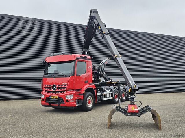 Hook arm system Mercedes-Benz AROCS 3645 8x4 / HIAB Z KRAAN + HAAKARM