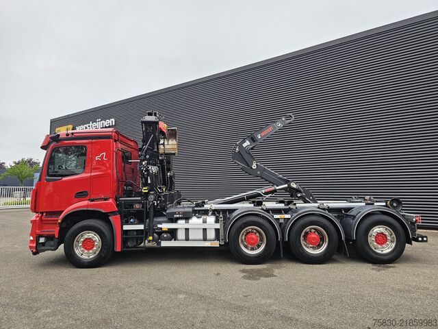 Hook arm system Mercedes-Benz AROCS 3645 8x4 / HIAB Z KRAAN + HAAKARM