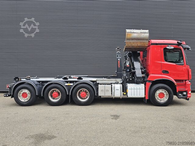 Hook arm system Mercedes-Benz AROCS 3645 8x4 / HIAB Z KRAAN + HAAKARM