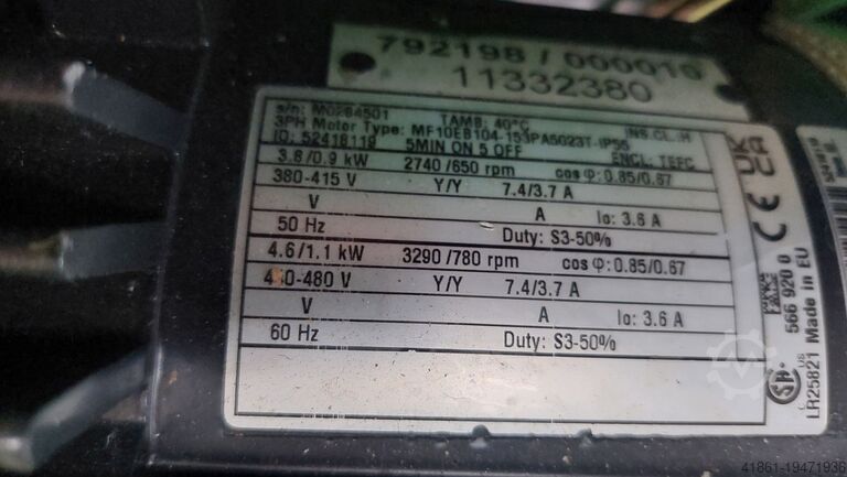 E.-kettős láncemelő rövid futókocsival STAHL STD 5016-12/3 2/2-2E