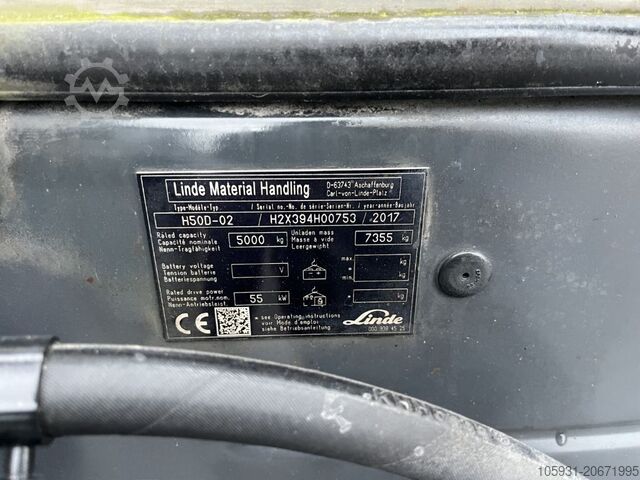 Empilhadeira diesel Linde H50D-02