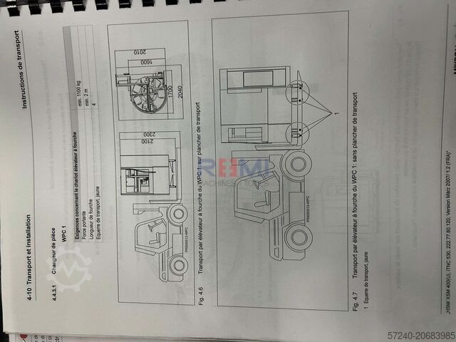 AGIECHARMILLES Mikron HSM400U – 2007 – Centru de prelucrare CNC cu 5 axe MIKRON A55e A60