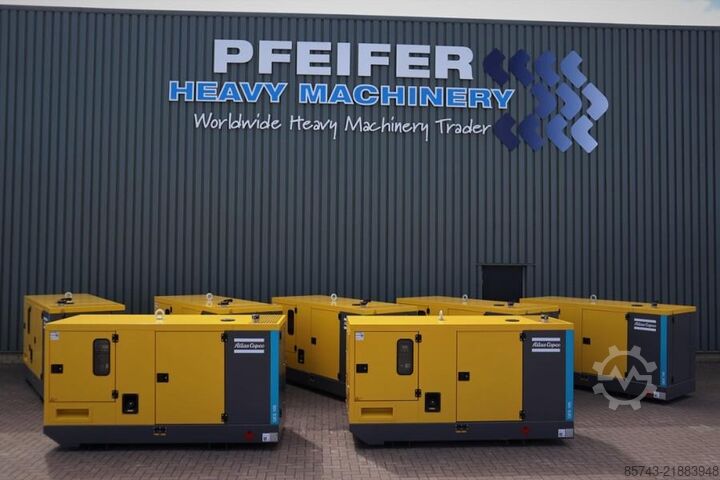 Agrega Atlas Copco QES 105 JD S3A ESF Valid inspection, *Guarantee! D