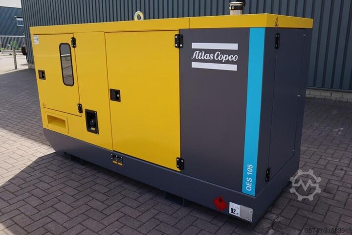 Agrega Atlas Copco QES 105 JD S3A ESF Valid inspection, *Guarantee! D