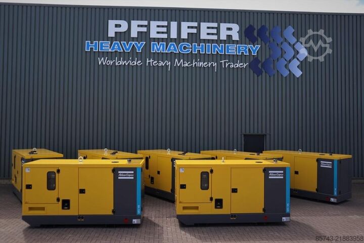 Agrega Atlas Copco QES 105 JD S3A ESF Valid inspection, *Guarantee! D