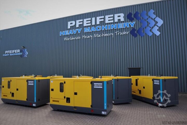 Agrega Atlas Copco QES 105 JD S3A ESF Valid inspection, *Guarantee! D