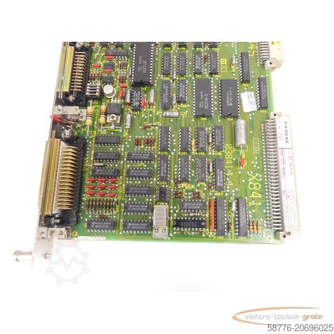 Siemens komponens Siemens 548 222 9101. Maschinenkarte 03 841-A E-Stand B 00 SN 116