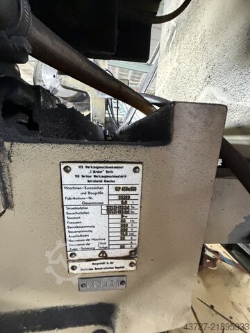 Innen- und Planschleifmaschine WMW GLAUCHAU SIP 400X 500
