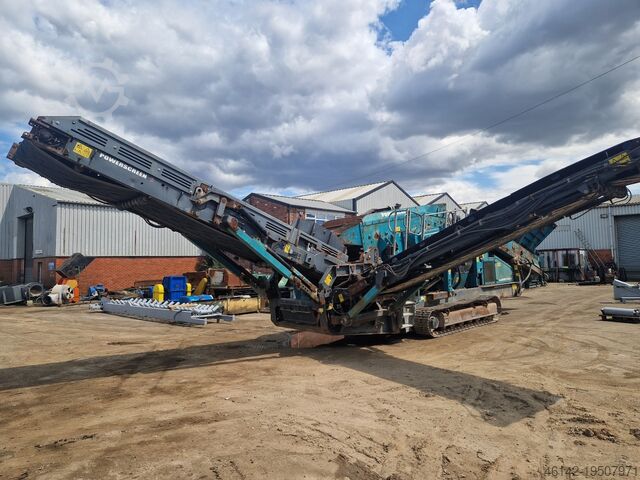 Lánctalpas szűrő üzem Powerscreen Warrior 1400X