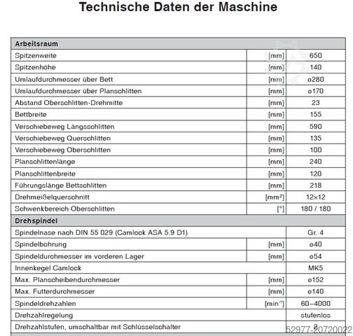 Centersvarv EMCO EMCOMAT 14D