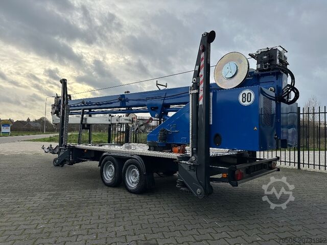 All-Terrain-Kran Böcker AHK 30/1500 KS Trailer Crane, 2016, Diesel Engine!