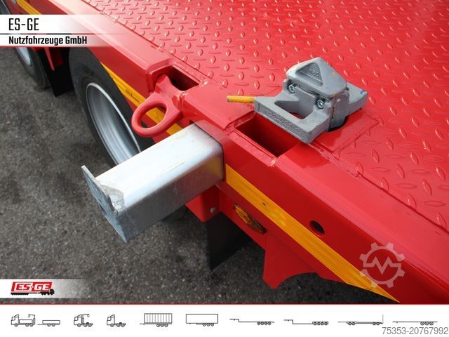 Low loader semitrailer FAYMONVILLE MAX Trailer MAX100 Semi-Tieflader