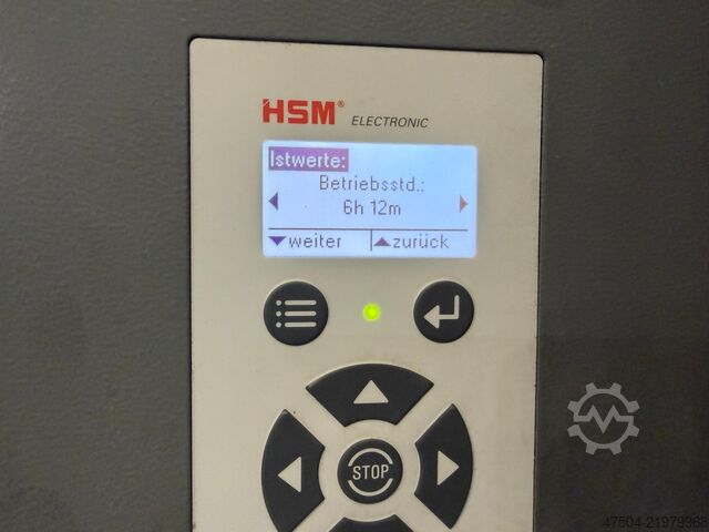 Bale press HSM V-Press 860 Plus