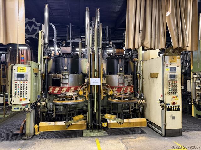 Hydraulic tire vulcanizing press Harburg-Freudenberger Maschinenbau GmbH KHP 46-150