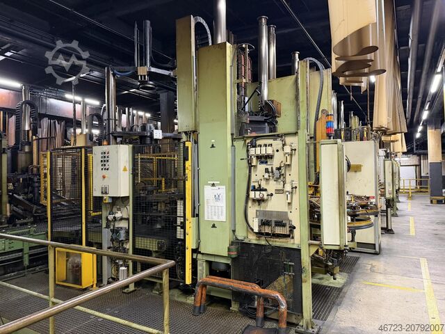 Hydraulic tire vulcanizing press Harburg-Freudenberger Maschinenbau GmbH KHP 46-150