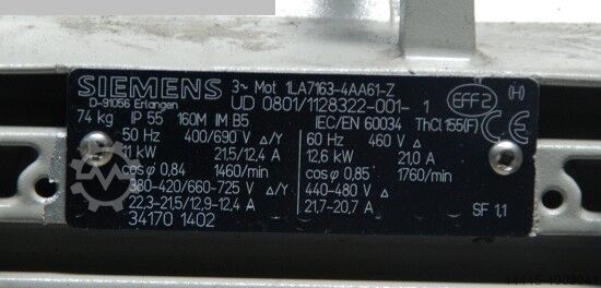 Motor SIEMENS UD 0801 - UD 0712