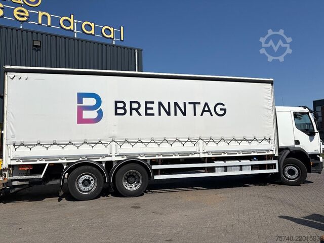 Συρόμενος μουσαμάς Volvo FE 300 + EURO 5 + 6X2 steering + MANUAL