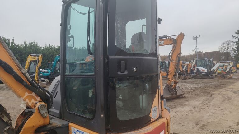 Mini Excavator  < 7t Case CX50B with 3 excavator buckets