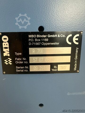 Katlama makinesi MBO T 700 NAVIGATOR
