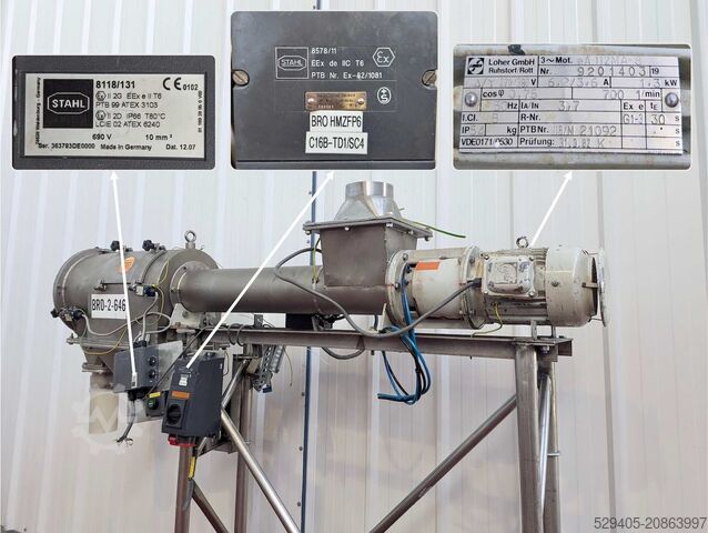 Rotationssieb / Wirbelsieb AZO E450 B1