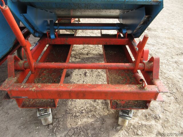 Contentor basculante, contentor basculante, caçamba basculante Bartels Spänekübel Container Späne SK 30 R Stapelkipper Muldenkipper 300L