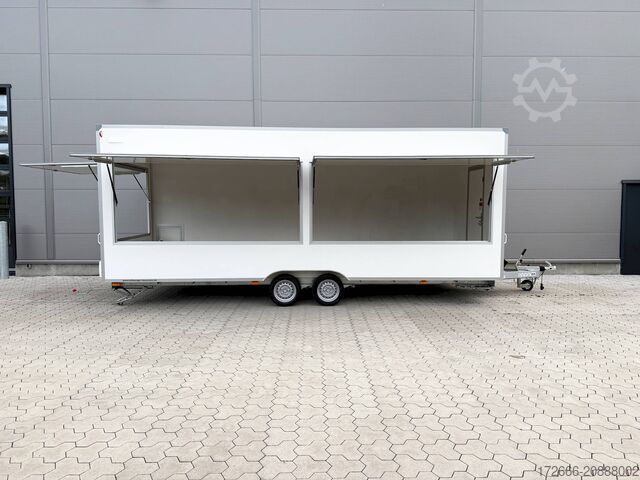 Verkoopaanhanger Blyss H27622HTN 620X223X230CM 2700KG VERKAUFSANHÄNGER | 3X VERKAUFSKLAPPE