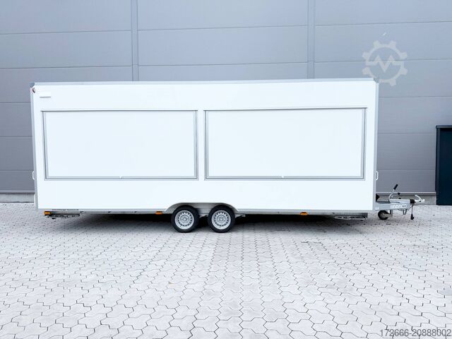 Verkoopaanhanger Blyss H27622HTN 620X223X230CM 2700KG VERKAUFSANHÄNGER | 3X VERKAUFSKLAPPE