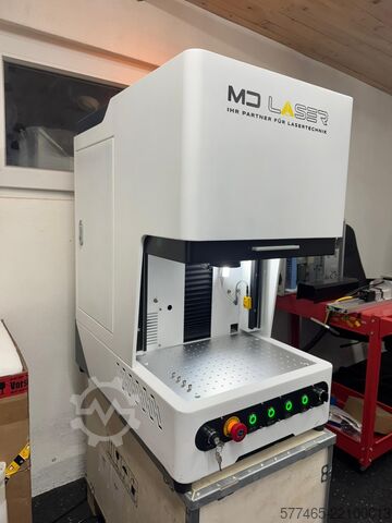 Engraving machine 50 Watt Faserlaser Fiberlaser MD Laser 50 Watt 150mm Linse 50RAY150GE