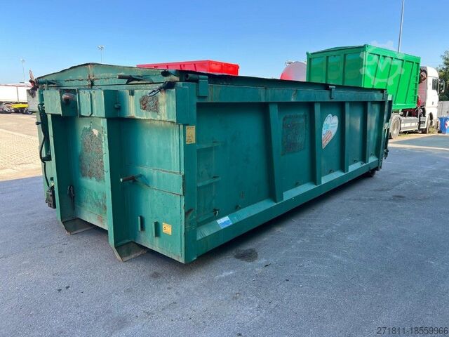 Abrollcontainer CONTAINER SCARRABILE USATO CON COPERCHIO