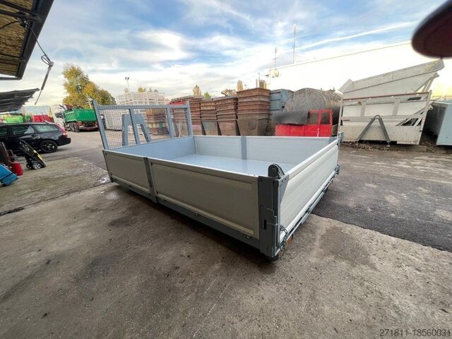 Kampós konténer CONTAINER SCARRABILE NUOVO A PIANALE CON SPONDE