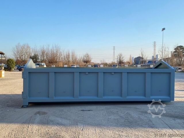 Kampós konténer CONTAINER SCARRABILE NUOVO PER INERTI CON FONDO IN