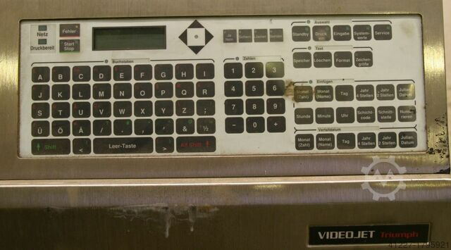 Klein karakter inkjet printer Marconi Triumph