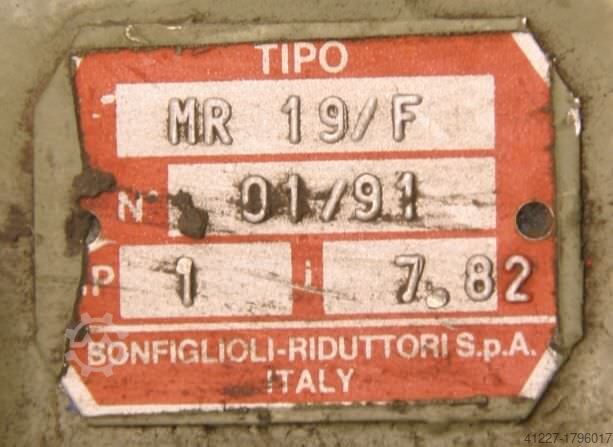 Aandrijfmotor 0,75 kW 15 omw/min FIMM 4PE80 B