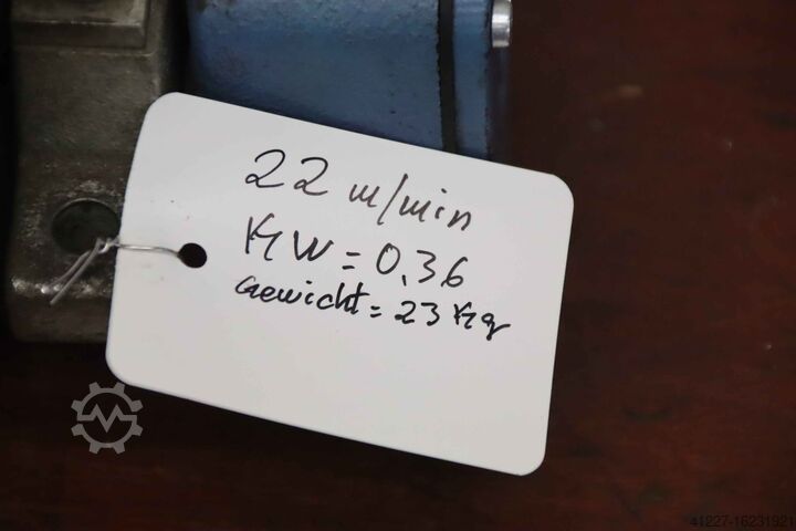 Trommelmotor 22 m/min Ackrutat Trommel Ø 126 x 500 mm