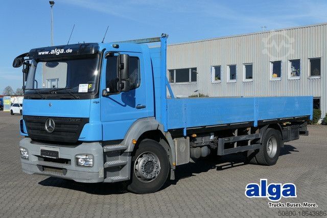 Autocarro con cassone fisso MERCEDES-BENZ 1824 L Axor 4x2, 3. Sitz, AHK, Gerüstbau, Klima
