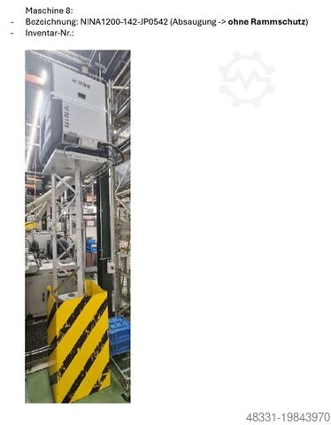 Línea de producción para válvulas LIDKOEPING 46/G und Typ 4B/G