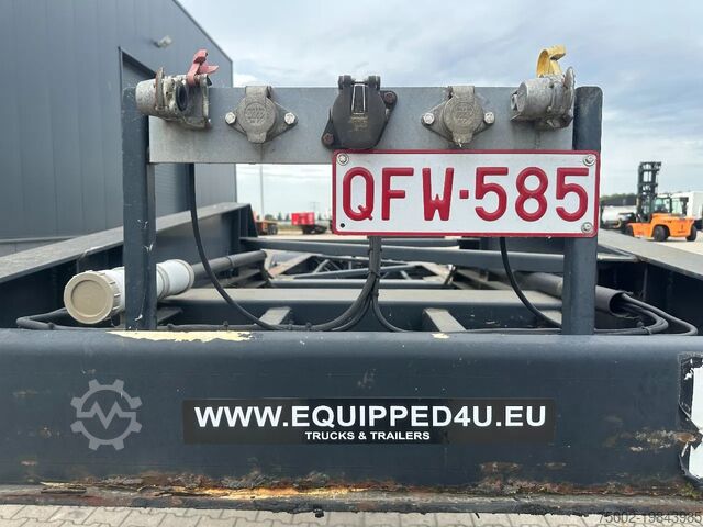Transporte de contentores Diversen 20FT GOOSENECK ADR CHASSIS, BPW + DISC, ADR (FL...