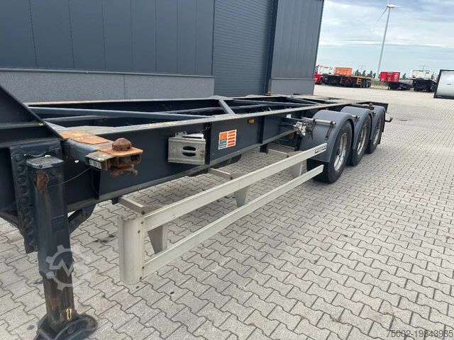 Transporte de contentores Diversen 20FT GOOSENECK ADR CHASSIS, BPW + DISC, ADR (FL...