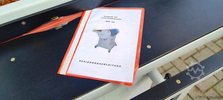 Kenar zımpara makinesi BARTH RFM 320 BARTH Rundprofil/Fasen Schleifma