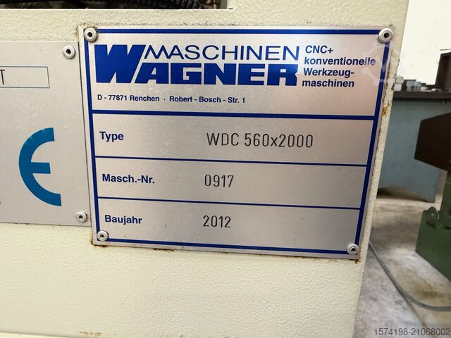 Tornio parallelo Wagner WDC 560 X 2000